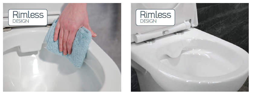 Rimless Design Technology SONAS Bathrooms