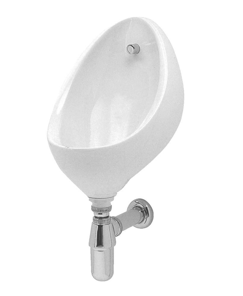 CLIFTON Urinal Bowl Pack 1 - Use With Exposed Pipework