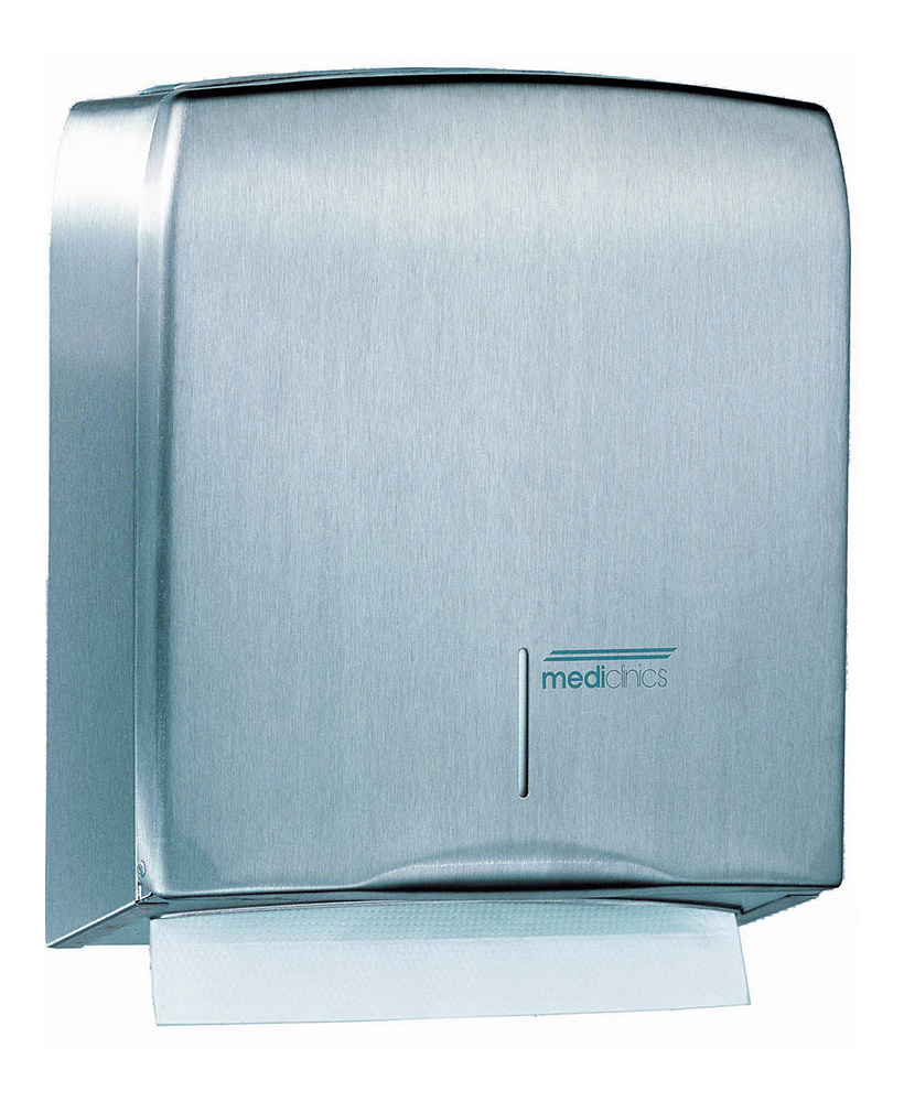 MEDICLINICS Paper Towel Dispenser Stainless Steel