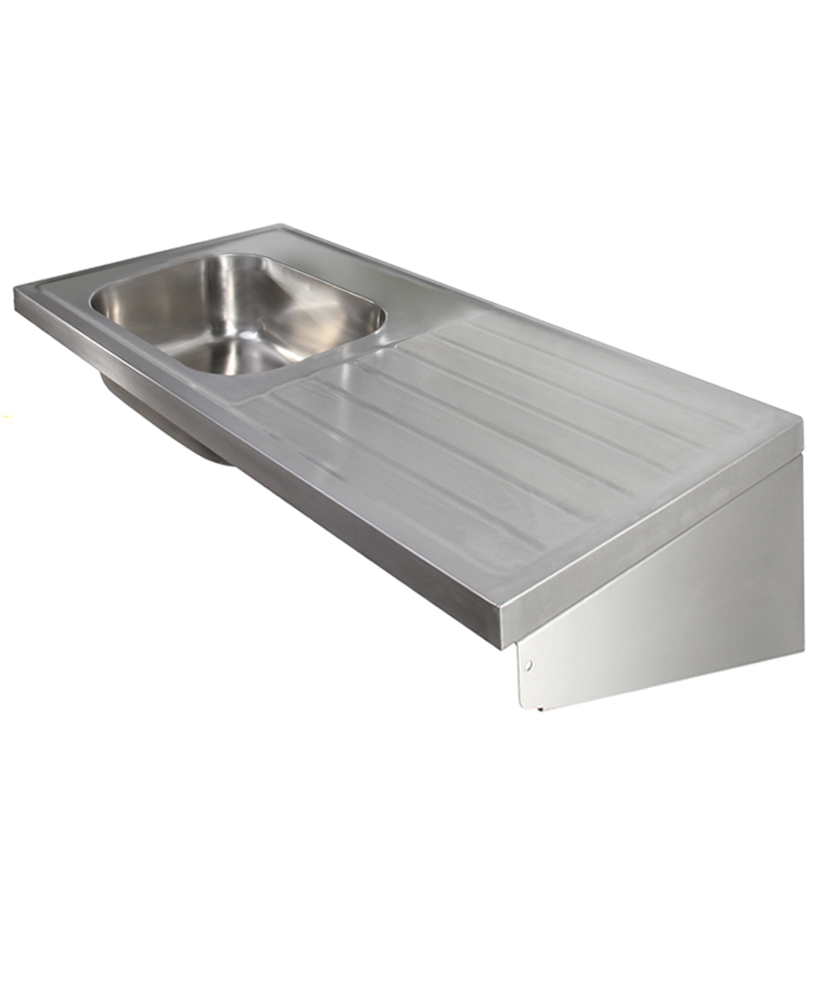 JERSEY HTM64 Sit-on Sink 1500x600mm Single Bowl & Drainer L/R