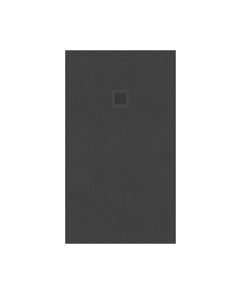 SLATE 1400 x 800 Shower Tray Anthracite - with FREE shower waste