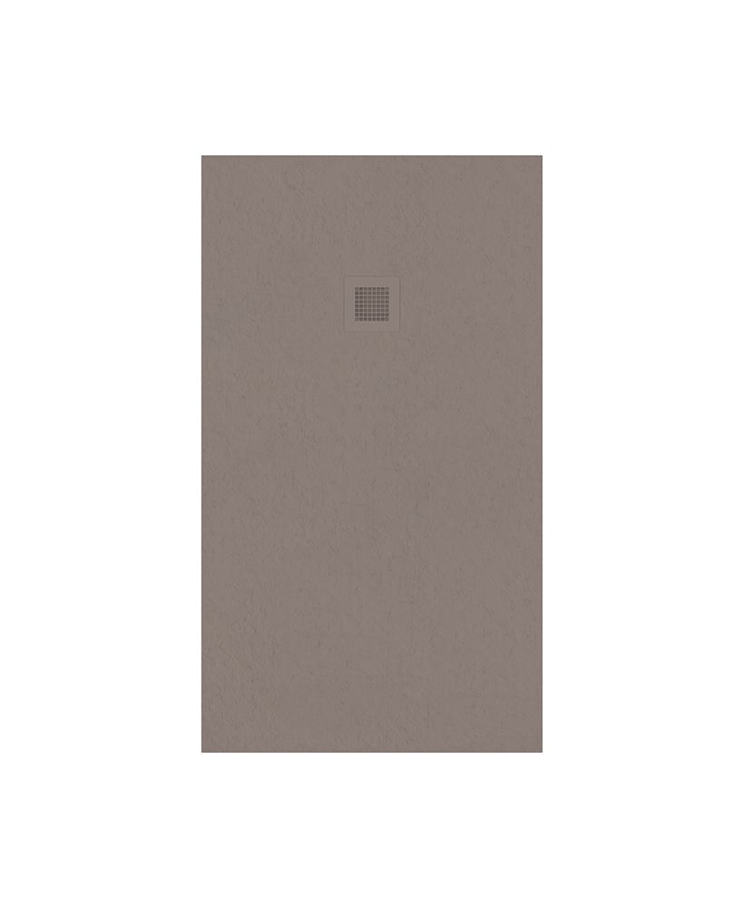 SLATE Taupe 1400x800 shower tray with FREE Shower Waste