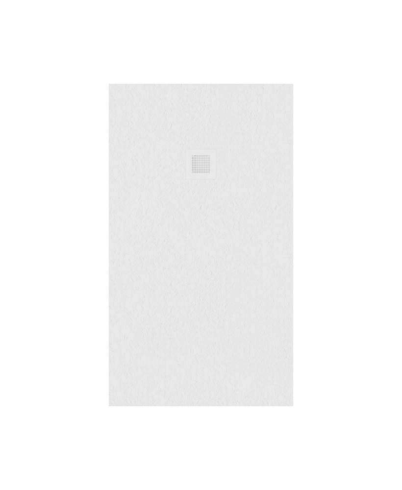SLATE 1400 x 800 Shower Tray White - with FREE shower waste