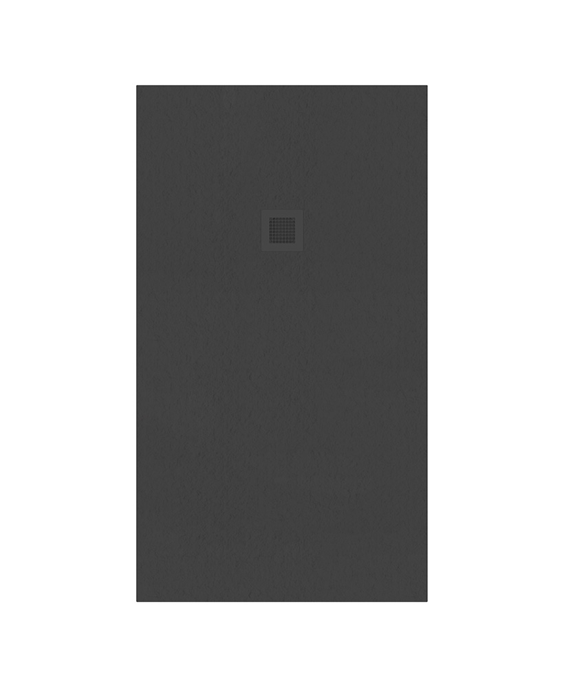 SLATE 1600 x 900 Shower Tray Anthracite - with FREE shower waste