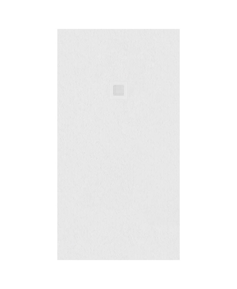 SLATE 1700 x 900 Shower Tray White - with FREE shower waste