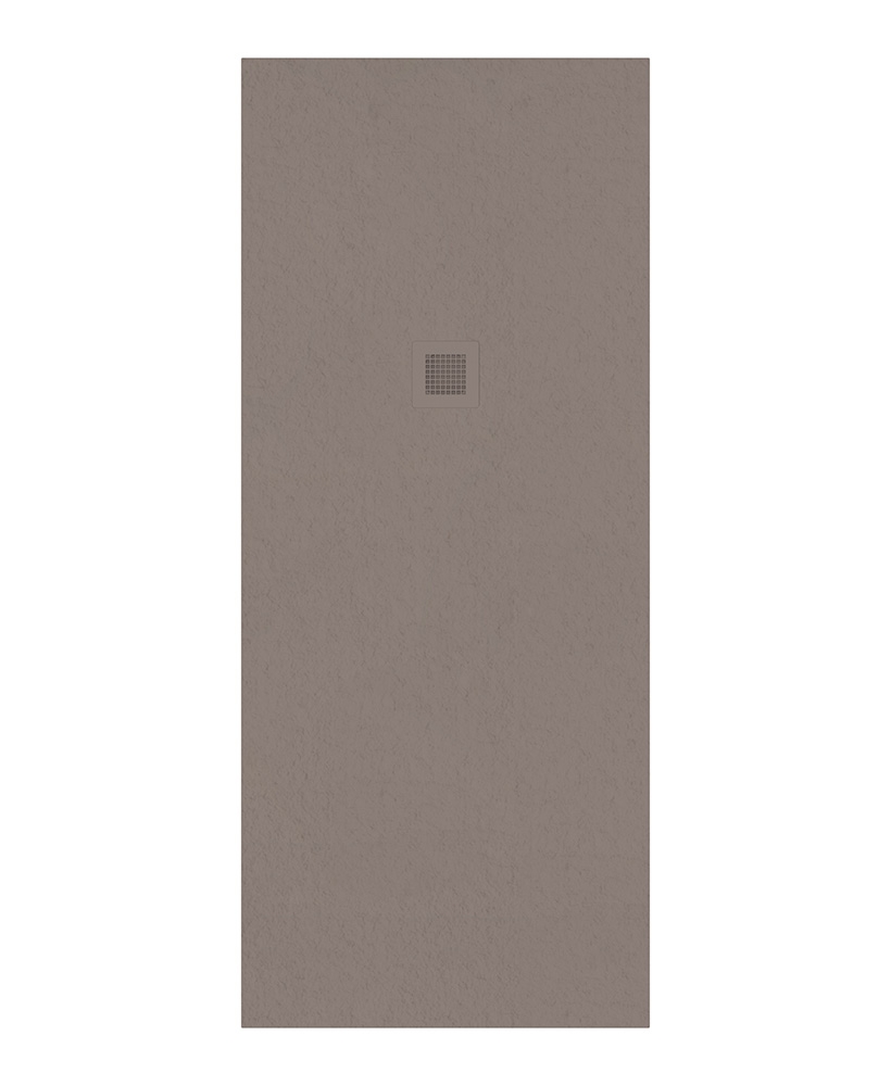 SLATE Taupe 1900x800 shower tray with FREE Shower Waste