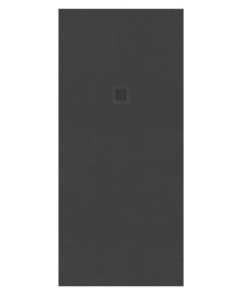 SLATE 2000 x 900 Shower Tray Anthracite - with FREE shower waste