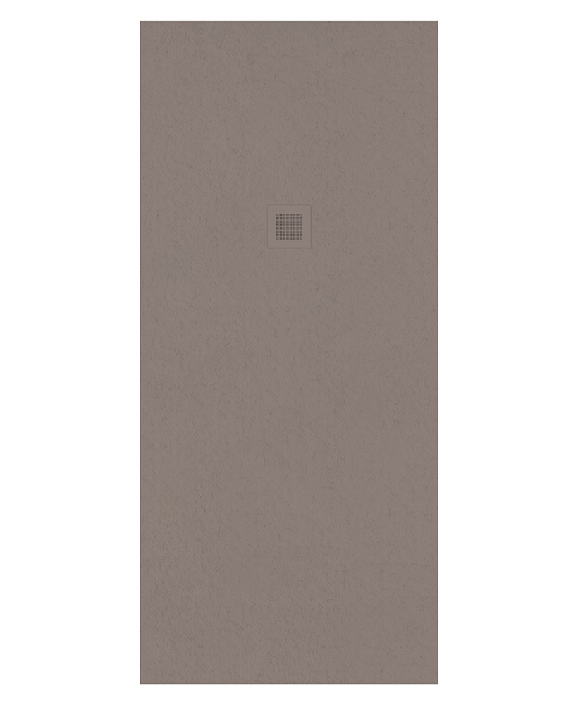 SLATE Taupe 2000x900 shower tray with FREE Shower Waste
