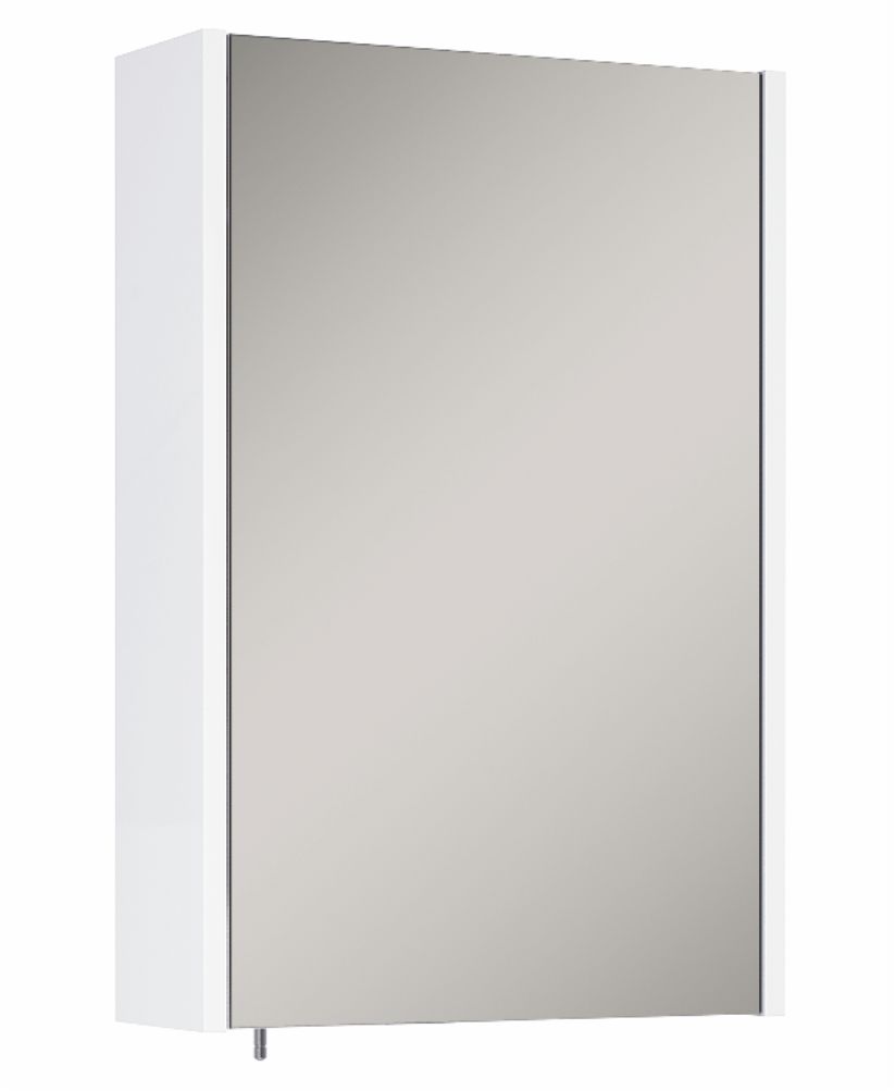 OTTO PLUS Gloss White 45cm Mirror Cabinet