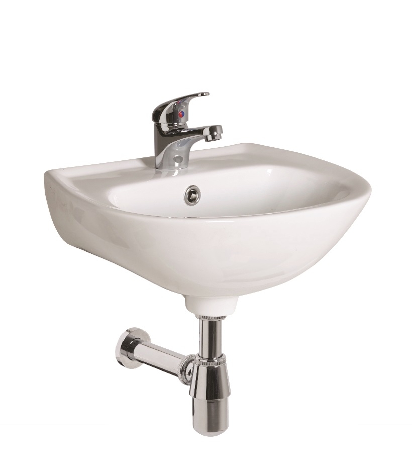 STRATA Round Fronted 45cm Basin 1TH