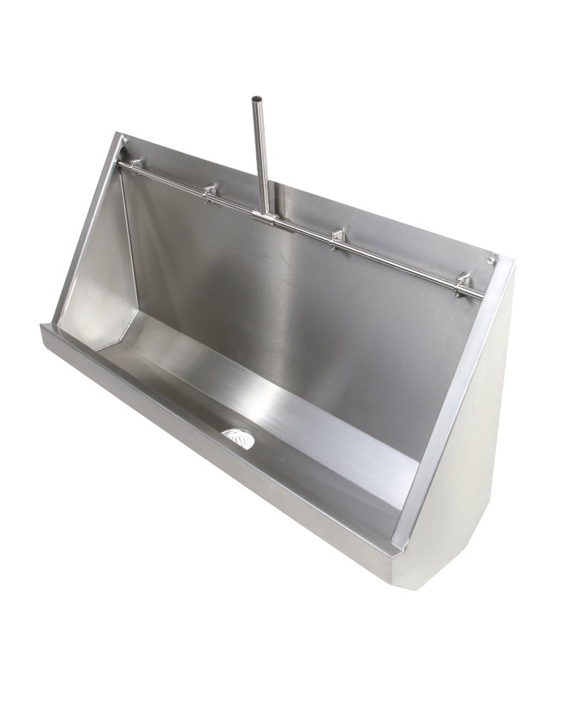 FIFE Trough Urinal Exposed Pipework 1800mm LH Outlet