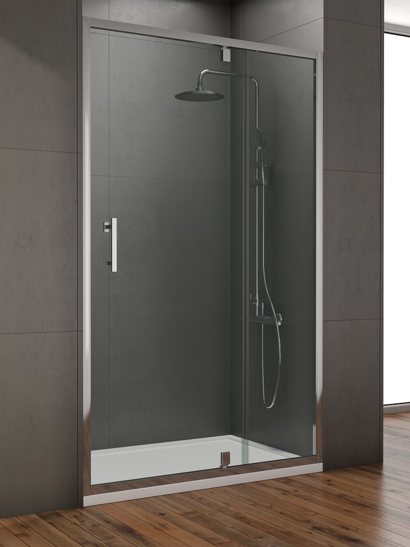STYLE 1100mm Inline Pivot Shower Door