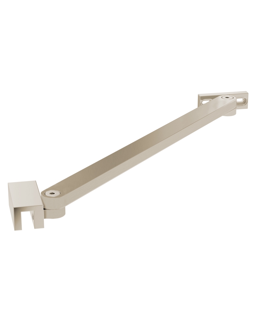 ASPECT Angle support bar Brushed Nickel 300mm