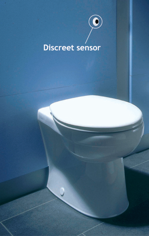 DUDLEY Electroflo vantage cistern c/w 40mm sensor surround mains