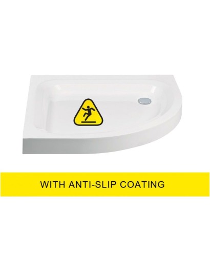 JT ULTRACAST 900 Quadrant Shower Tray - Anti Slip 