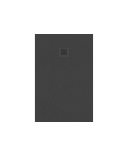 SLATE 1200 x 800 Shower Tray Anthracite - with FREE shower waste