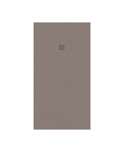 SLATE Taupe 1500x800 shower tray with FREE Shower Waste