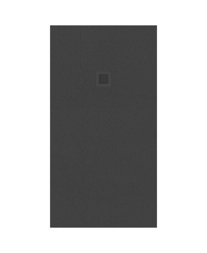 SLATE 1700 x 900 Shower Tray Anthracite - with FREE shower waste