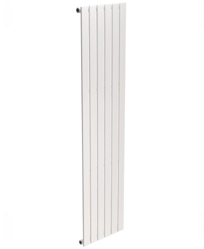 PIATTO Flat Tube Designer Radiator Vertical 1800 x 452 Single Panel White 