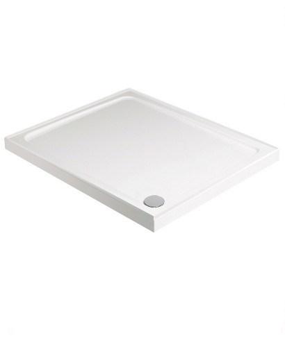 KRISTAL LOW PROFILE Shower Tray 700 x 700 4 Upstand - with FREE shower waste