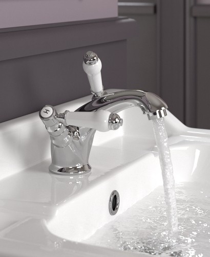 Traditional Basin Mixer - Traditional Black Bathroom Sink Tap