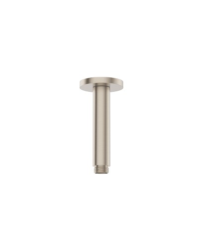 SYNC Round Ceiling Shower Arm 200mm Brushed Nickel