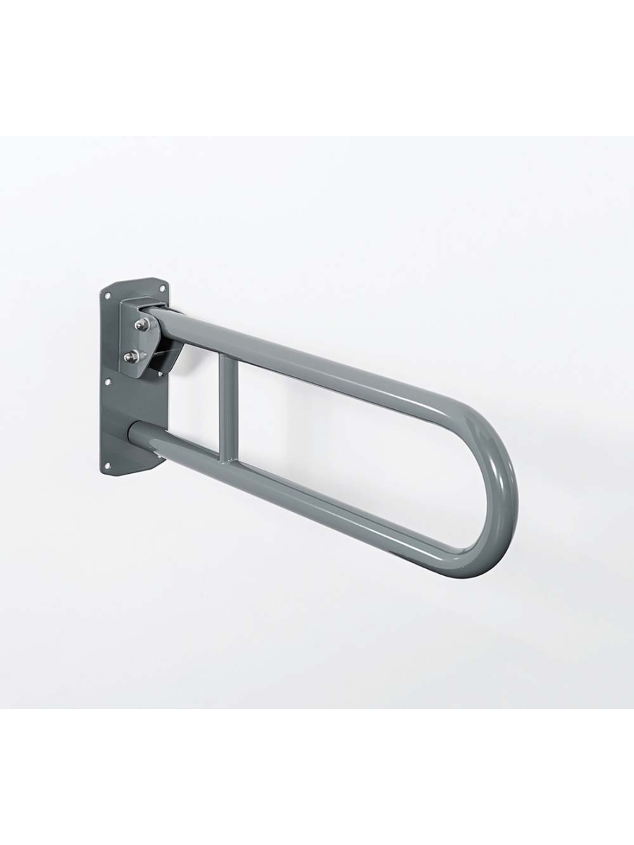 Stainless Steel Lift & Lock Hinged Support Rail 650mm