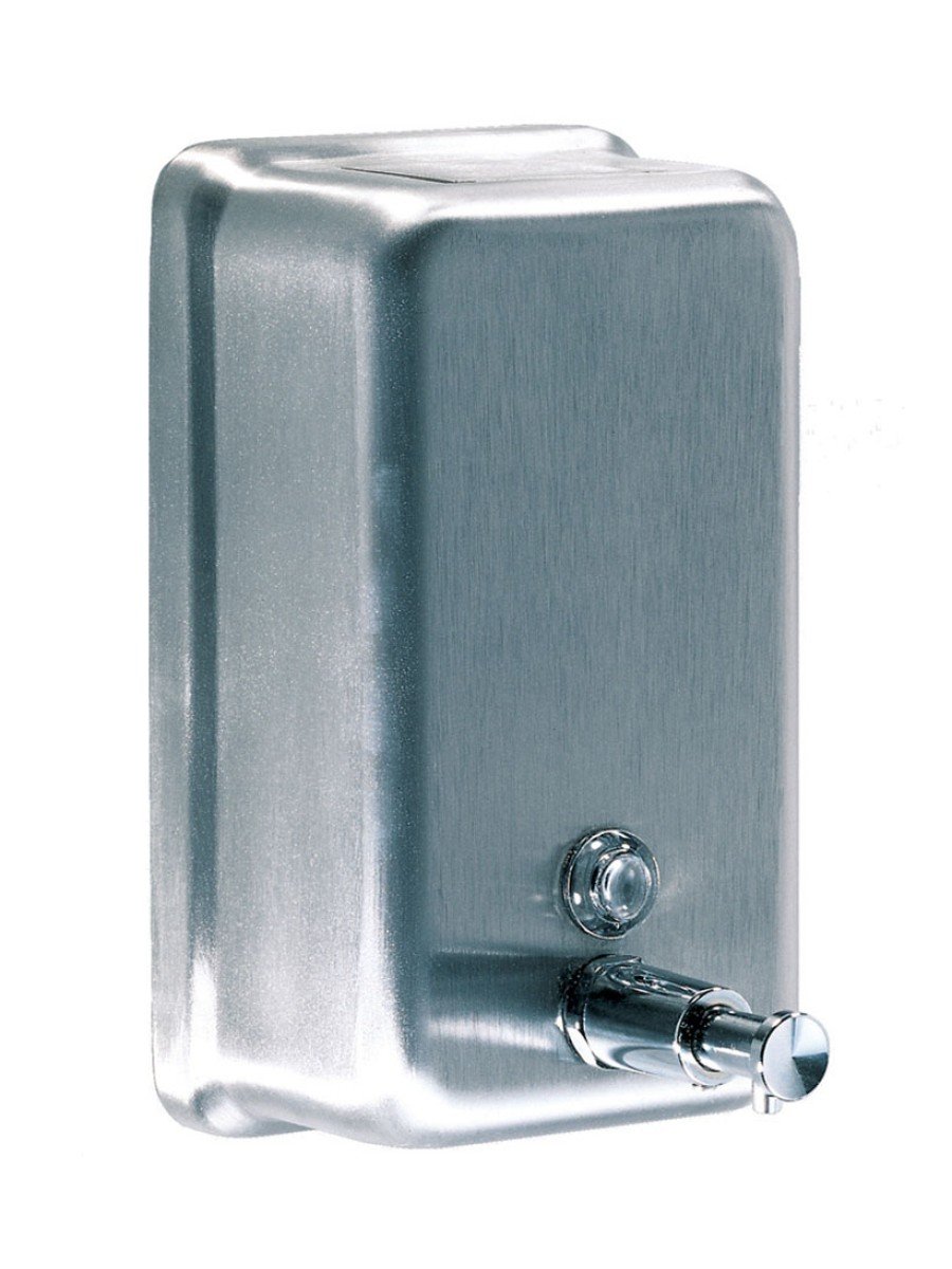 MEDICLINICS Vertical Soap Dispenser Stainless Steel
