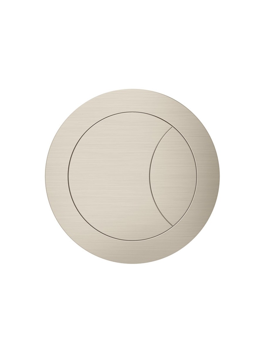 Sonas Dual Flush Button Brushed Nickel for Furniture Cistern