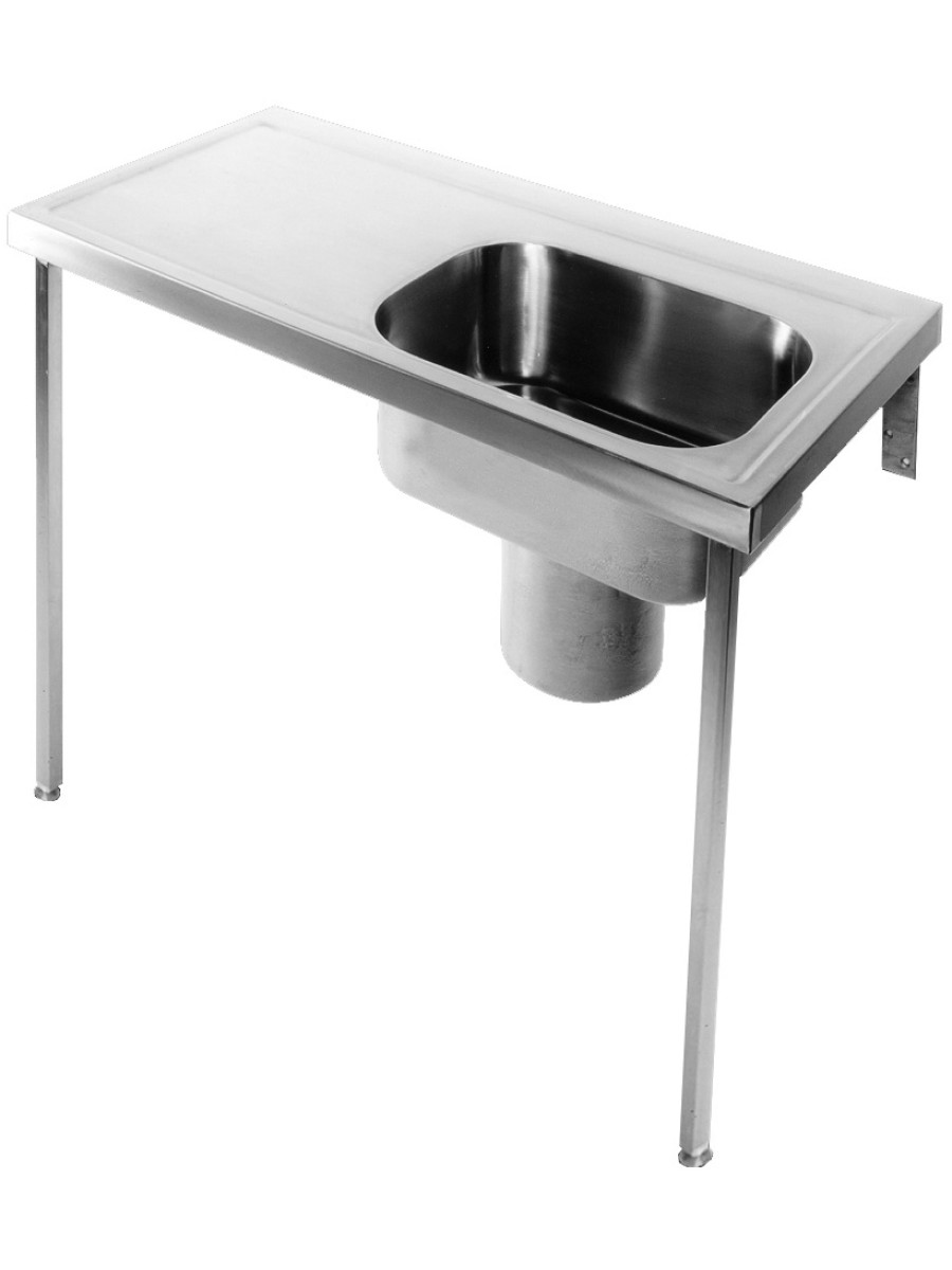 PENANG HTM64 PLASTER Sink 1200 x 600 Right Hand  