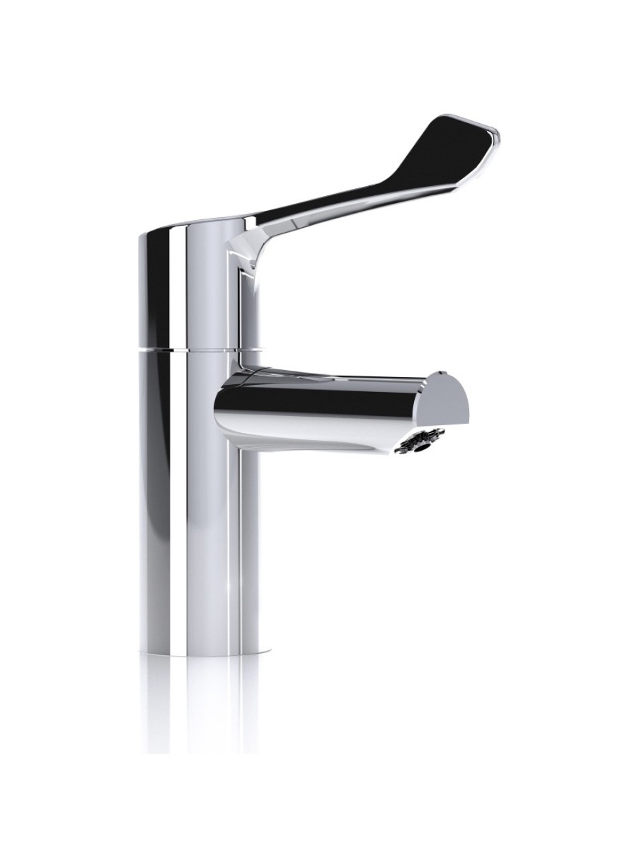 INTATHERM Safe Touch Basin Mixer - Paddle Lever