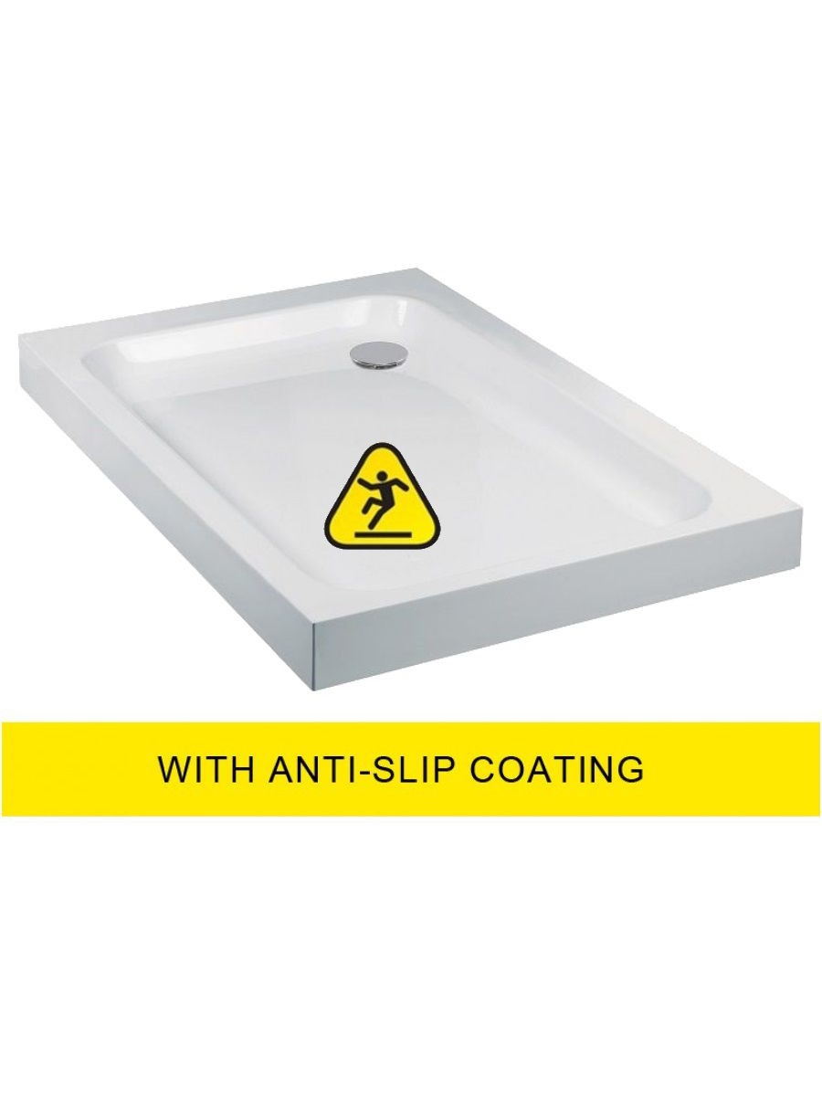 JT ULTRACAST 900x760 Rectangle Shower Tray - Anti Slip  