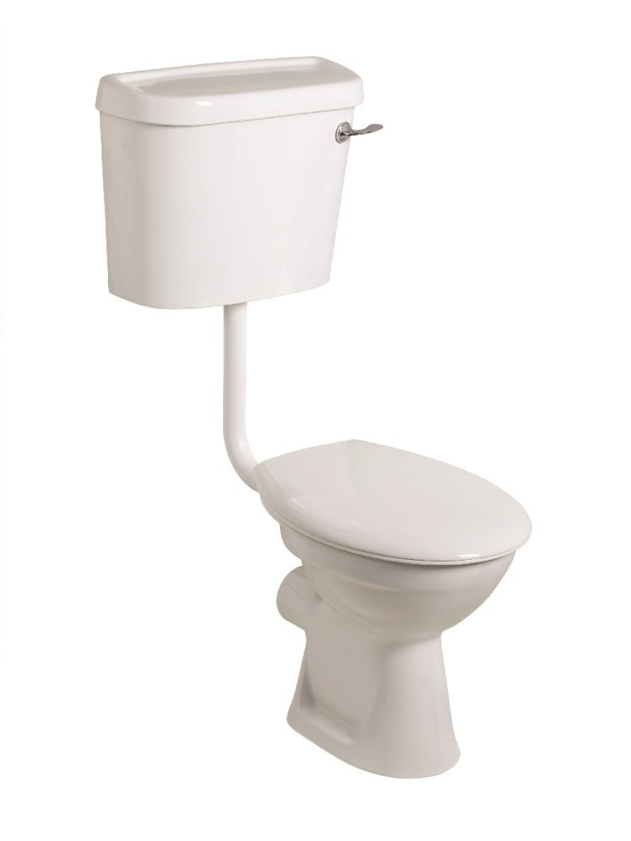 STRATA Low Level WC Side Supply Cistern-Standard Seat