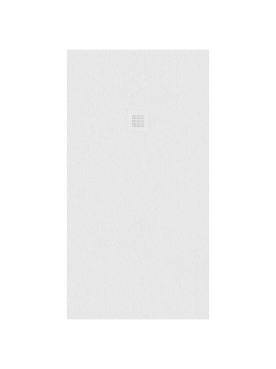 SLATE 1700 x 900 Shower Tray White - with FREE shower waste
