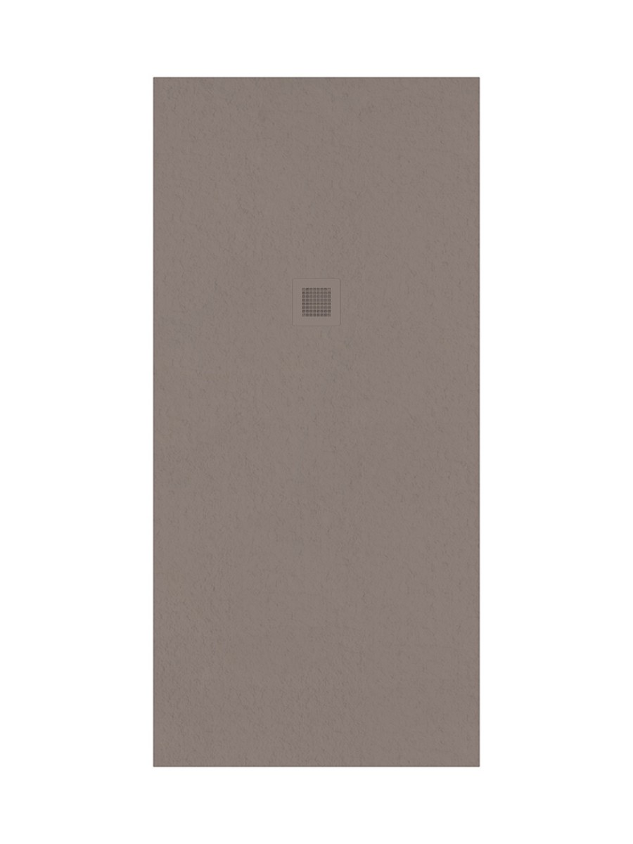 SLATE Taupe 1900x900 shower tray with FREE Shower Waste