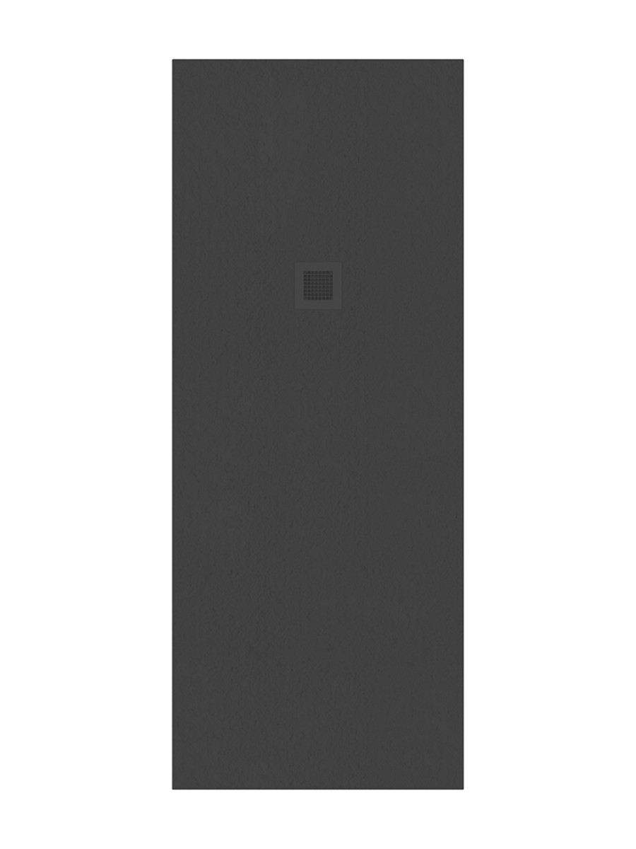 SLATE 2000 x 800 Shower Tray Anthracite - with FREE shower waste