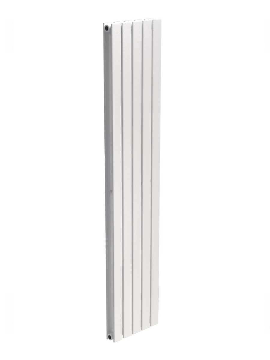 PIATTO Flat Tube Designer Radiator Vertical 1800 x 380 Double Panel White 