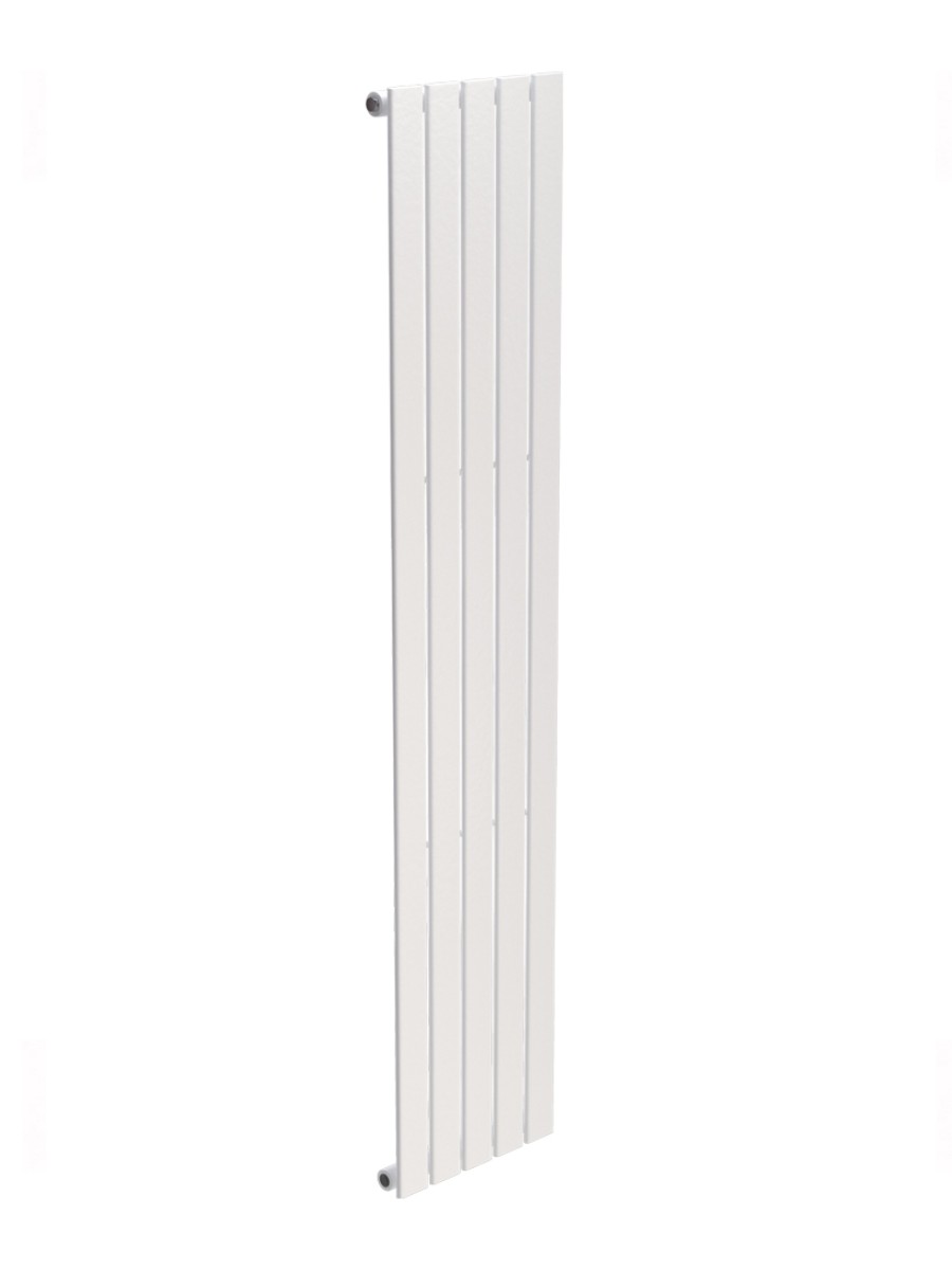 PIATTO Flat Tube Designer Radiator Vertical 1800 x 376 Single Panel White