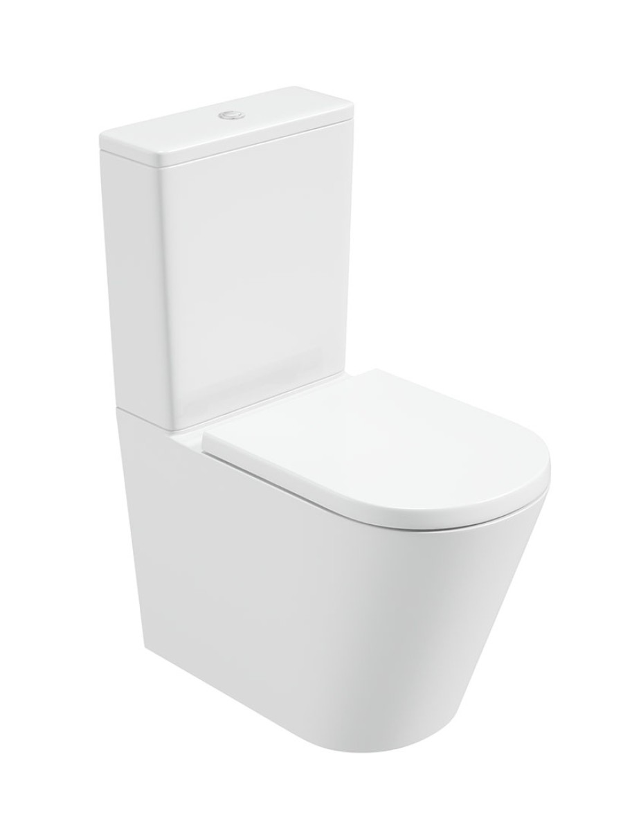 REFLECTIONS Fully Shrouded Rimless WC Pack-Delta Soft Close Seat