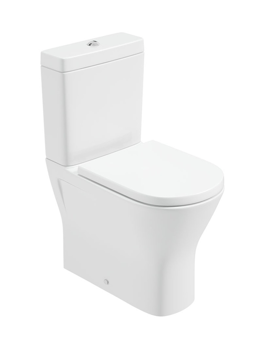 SCALA Fully Shrouded WC Comfort Height & Soft Close Seat