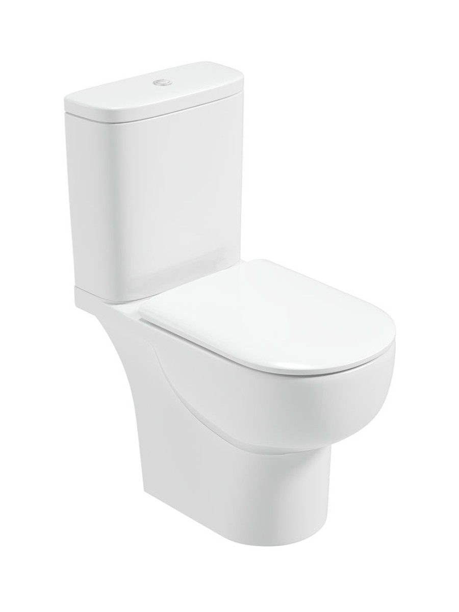 SIGMA Close Coupled Open Back WC & Sequence Soft Close Seat
