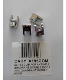 Aktive Range Universal Glass Clips For All Door Types (4 X P194-B)