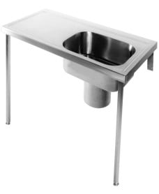 Penang HTM64 Plaster Sink 1200 x 600 Right Hand  