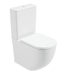 INSPIRE Fully Shrouded Rimless WC Pack-Delta Soft Close Seat