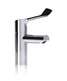 Intatherm Safe Touch Basin Mixer - Paddle Lever