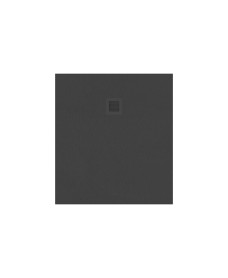 SLATE 1000 x 900 Shower Tray Anthracite - with FREE shower waste