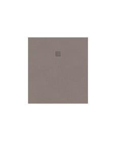 SLATE 1000 x 900 Shower Tray Taupe - with FREE shower waste