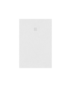 SLATE 1200 x 800 Shower Tray White - with FREE shower waste