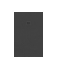 SLATE 1400 x 900 Shower Tray Anthracite - with FREE shower waste