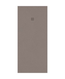 Slate Taupe 1800x800 shower tray with FREE Shower Waste